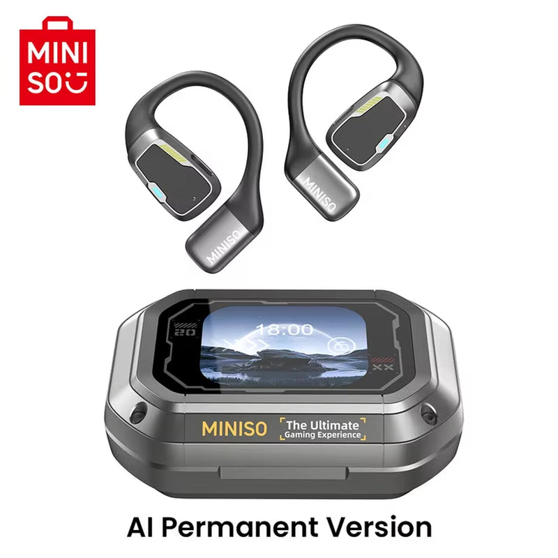 Translator Earphone M98 AI Wireless Headphones Office Chat Headset ASMR Headset DIY APP AI Wireless Headphones with Mi