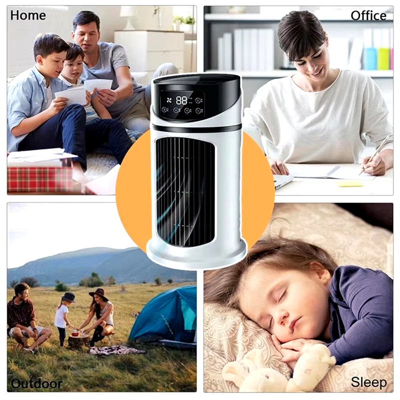 Stay Cool Anywhere with Our Portable USB Mini Air Conditioner - Perfect for Home and Office!