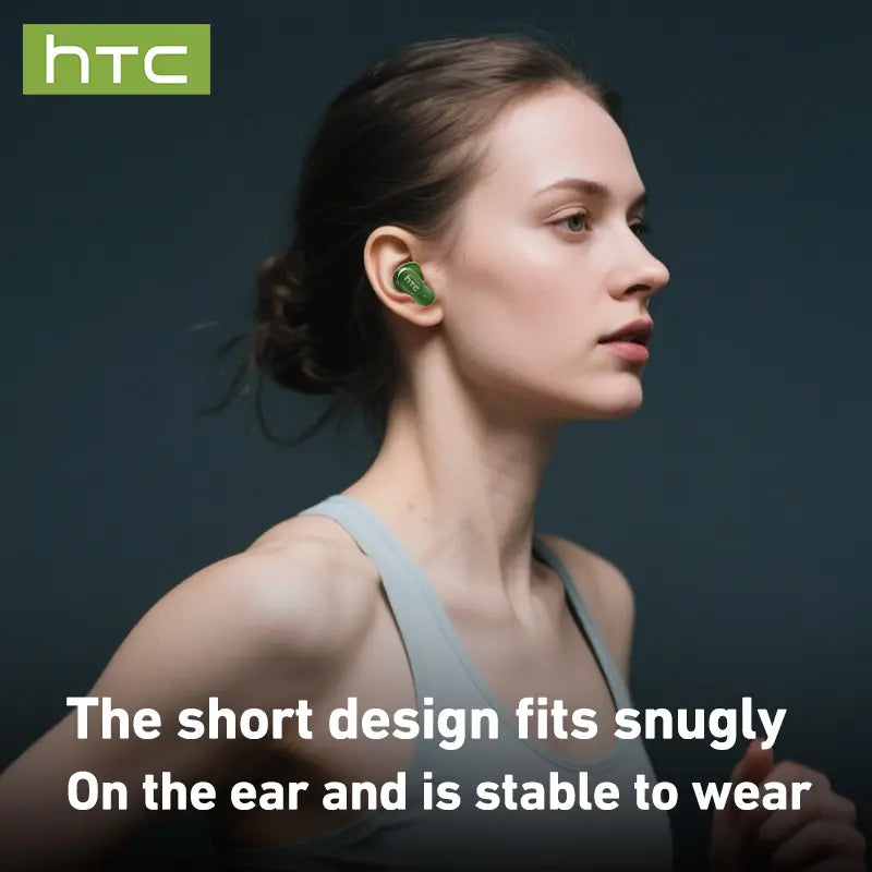 HTC NE51 Wireless Earbuds Bluetooth 6.0 Earphones 
