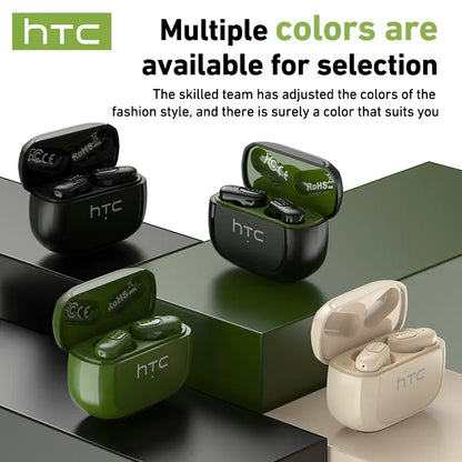 HTC NE51 Wireless Earbuds Bluetooth 6.0 Earphones 