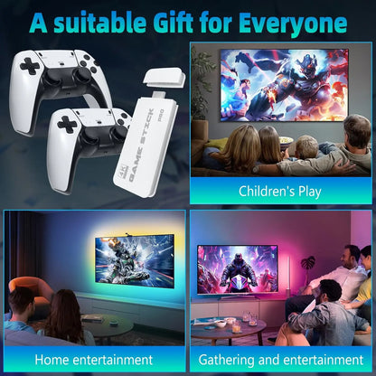 2026 New Video Retro Game Controller Console with 40,000+ Games & 26 Emulators