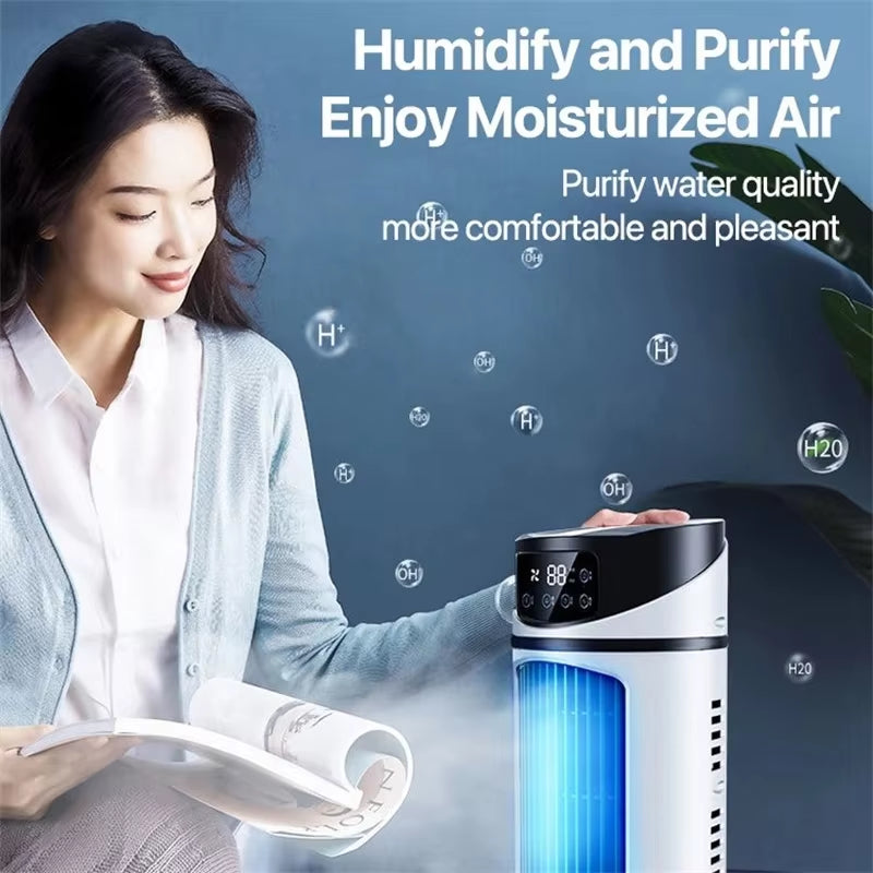 Stay Cool Anywhere with Our Portable USB Mini Air Conditioner - Perfect for Home and Office!