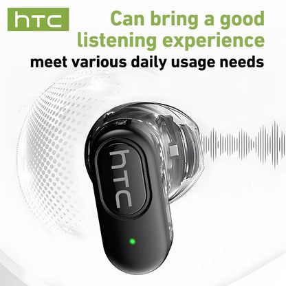HTC NE51 Wireless Earbuds Bluetooth 6.0 Earphones 