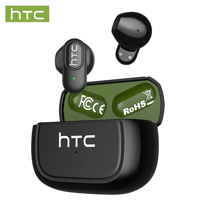 HTC NE51 Wireless Earbuds Bluetooth 6.0 Earphones 