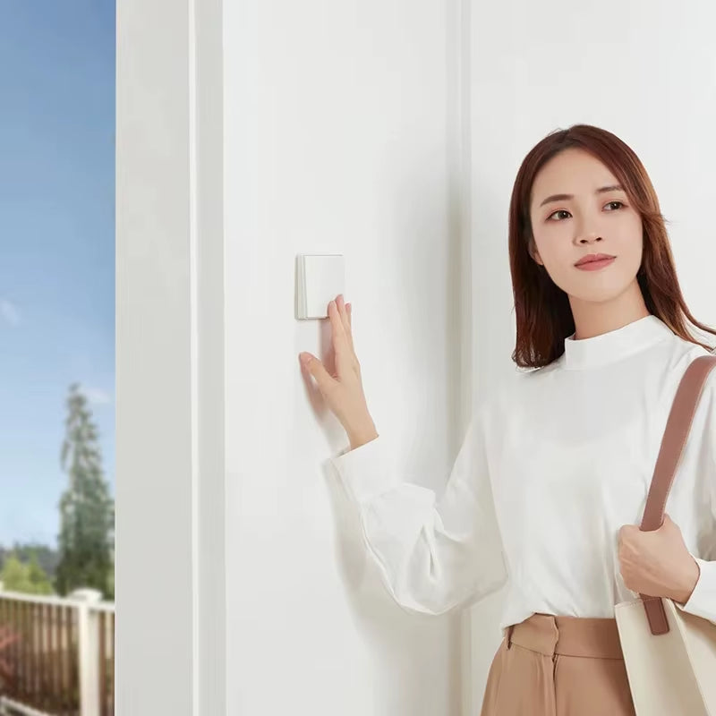 Smart Wall Wireless Switch D1 Zigbee Remote Control Key Light Switch Button for Mi Home Homekit APP