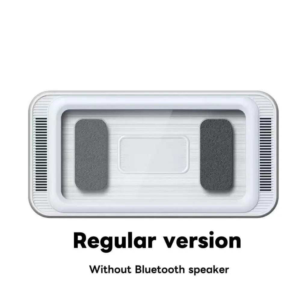 Waterproof Phone Holder Bluetooth Speaker 360°Rotation for Bathroom/Shower