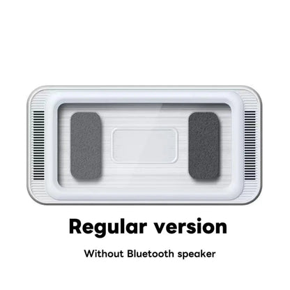 Waterproof Phone Holder Bluetooth Speaker 360°Rotation for Bathroom/Shower