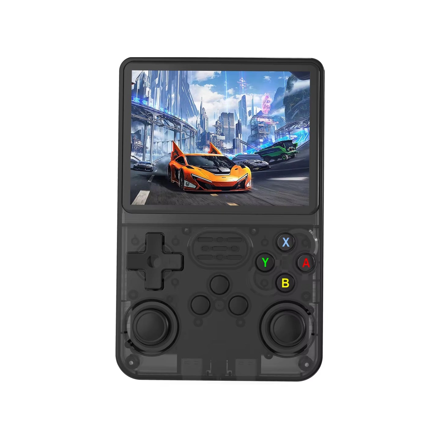 R36S Portable Handheld Game Console 3.5 Inch IPS Screen 640X480 Resolution 64GB Built-In Memory Classic Games Preloaded