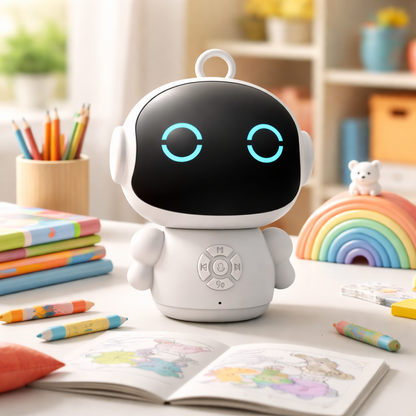 AI educational robot with WiFi and voice interaction
