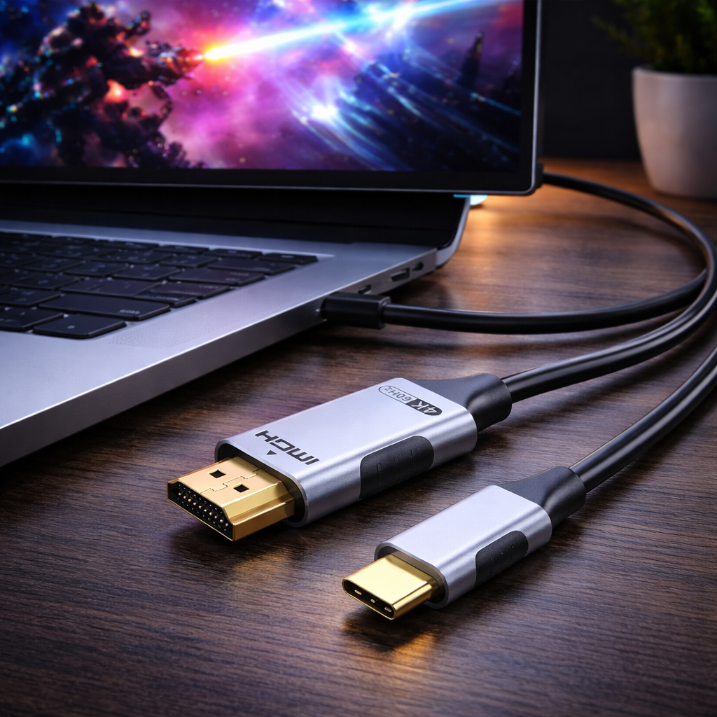 USB-C to HDMI cable 8K 60Hz 4K 120Hz adapter
