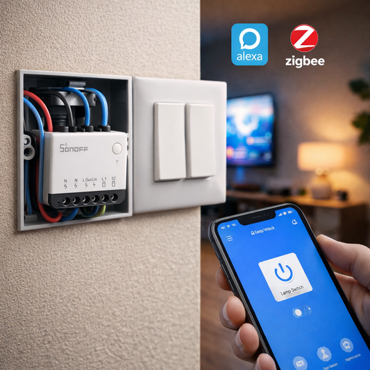 Zigbee Smart Switch Module Compact DIY Home Automation