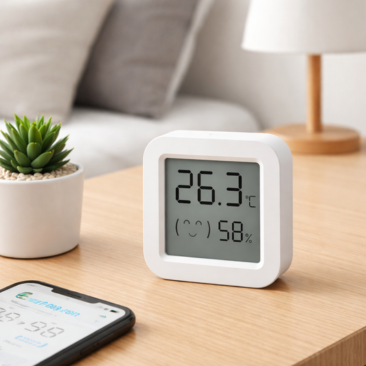 Tuya Zigbee Temperature Humidity Sensor LCD Smart Life App