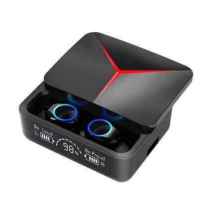 M90 Wireless Headphones TWS Bluetooth Touch Control Earphones Sport Earbuds Hifi Stereo Gaming Headset with Mic for Smartphone