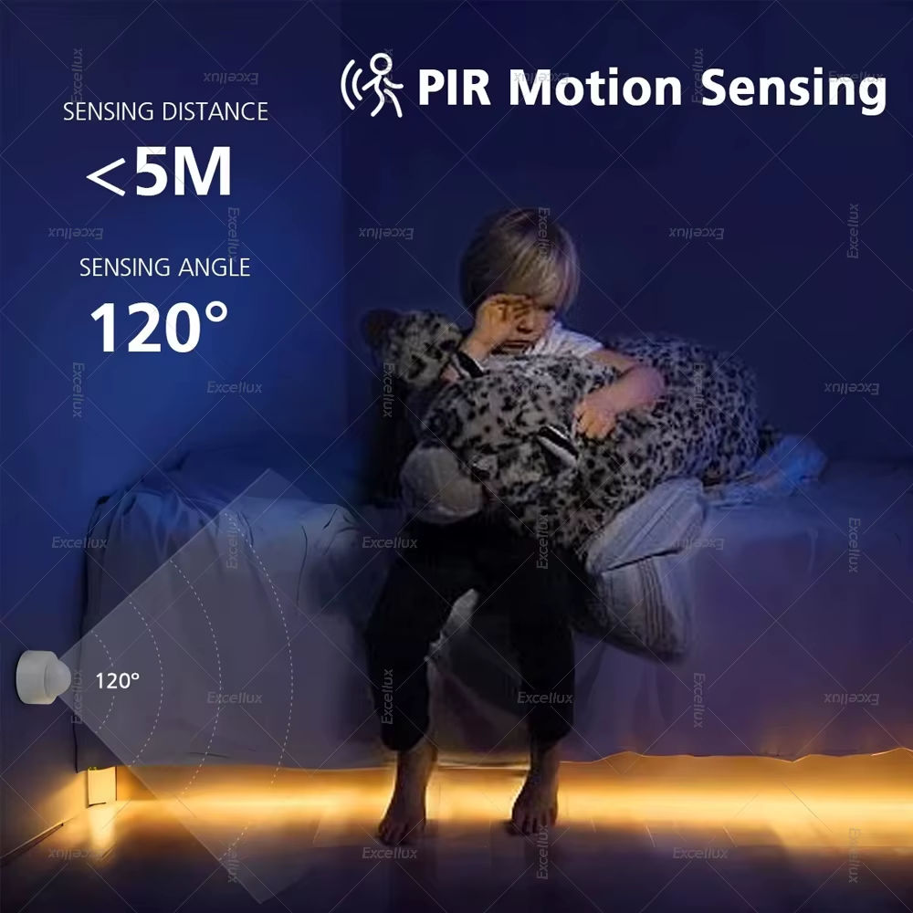 Wireless smart motion detector compatible with Alexa Google Home