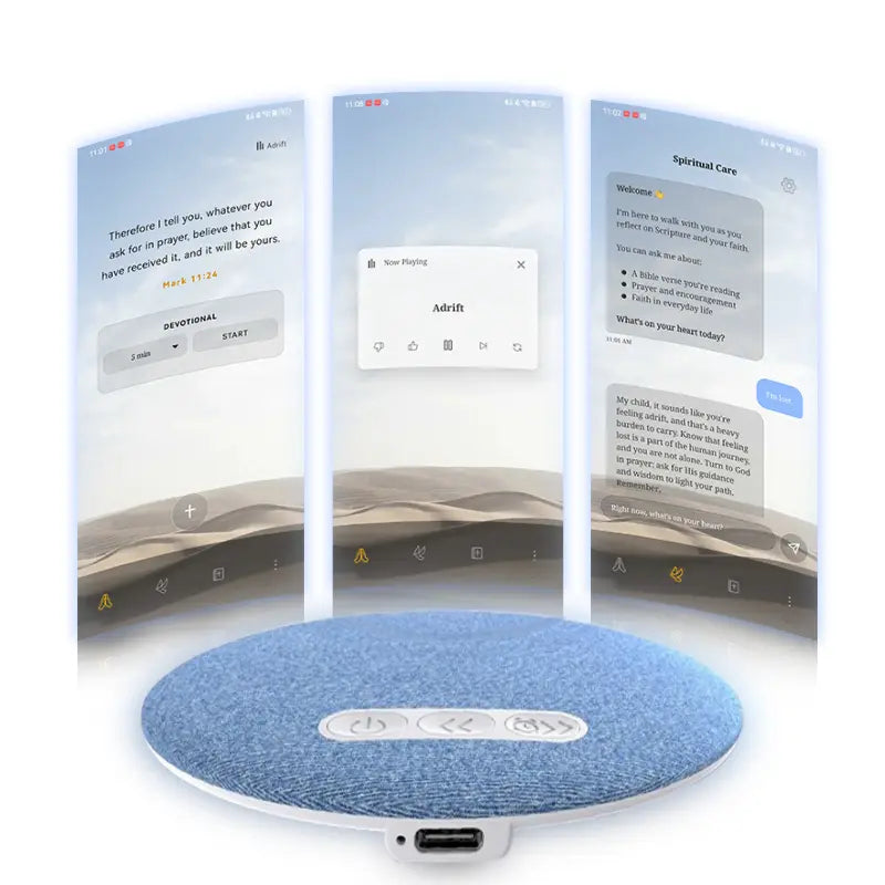 HYUNDAI S1 Ultra-Thin Bluetooth Pillow Speaker with Bluetooth 6.0, 3D White Noise, Soft Immersive Sound Field, Air Conduction Audio Design, Pillow Speaker for Bedtime Music & Audiobooks, Headphone-Free Sleep Sound, Compatible with Android & Ios