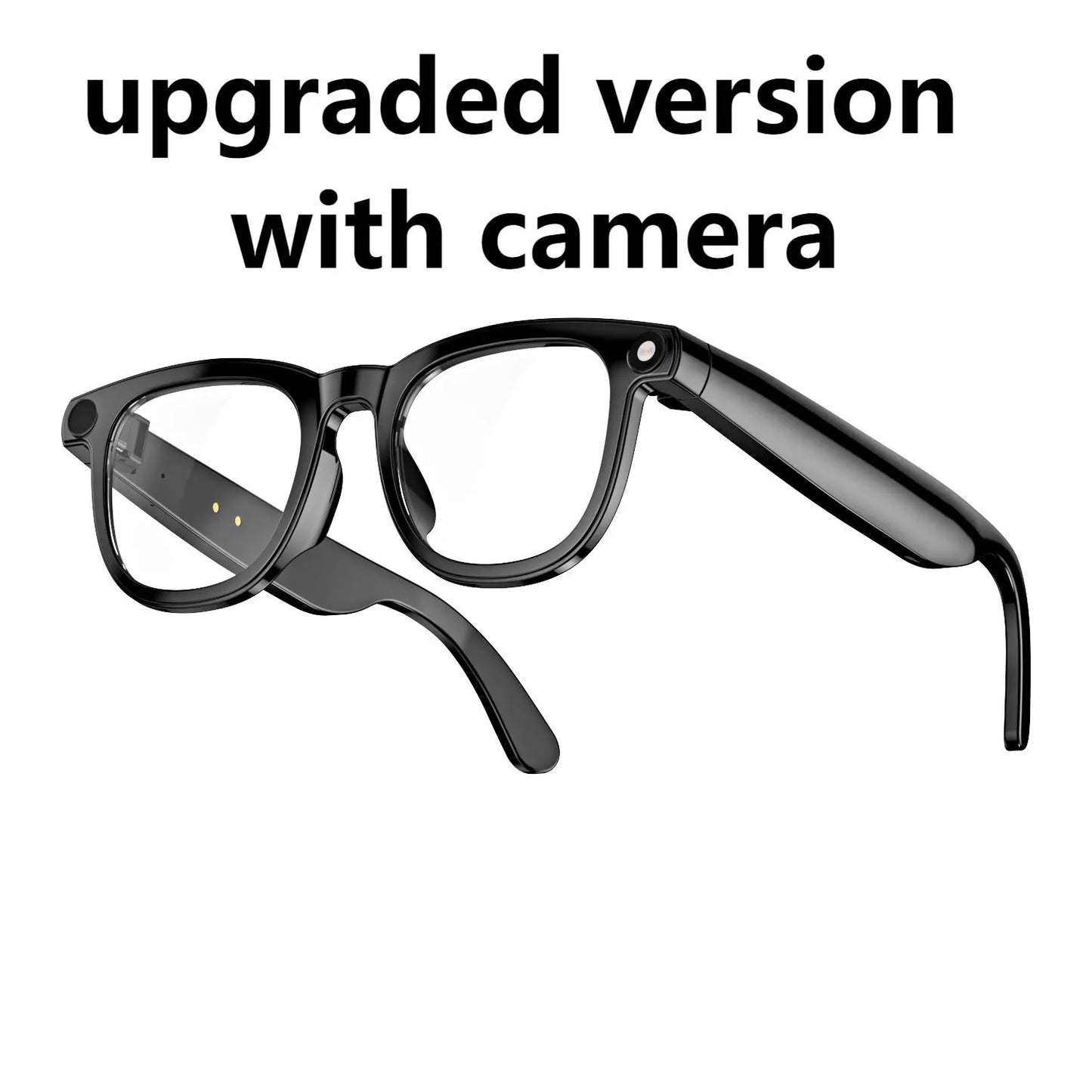 HIRO Smart AI Camera Glasses with 8MP Resolution Convenient Button Touch Adjustment for Travel Outdoor Adventures Hands-Free Photography 160+Languages Real-Time Translation Bluetooth Wireless Wearable Video Recording Gift Multifunctional Audio Sunglasse