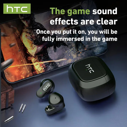 HTC NE51 Wireless Earbuds Bluetooth 6.0 Earphones 