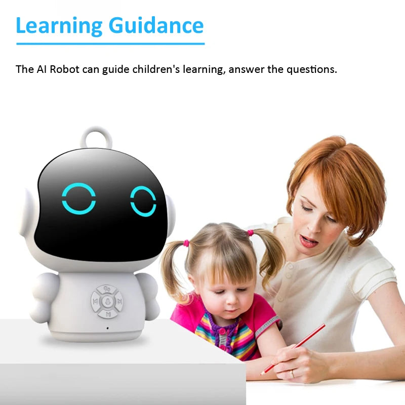 Tuya Smart AI Robot Wifi Early Education Toys for Children Speech Recognition & Voice Interactive Educational Learning Machine