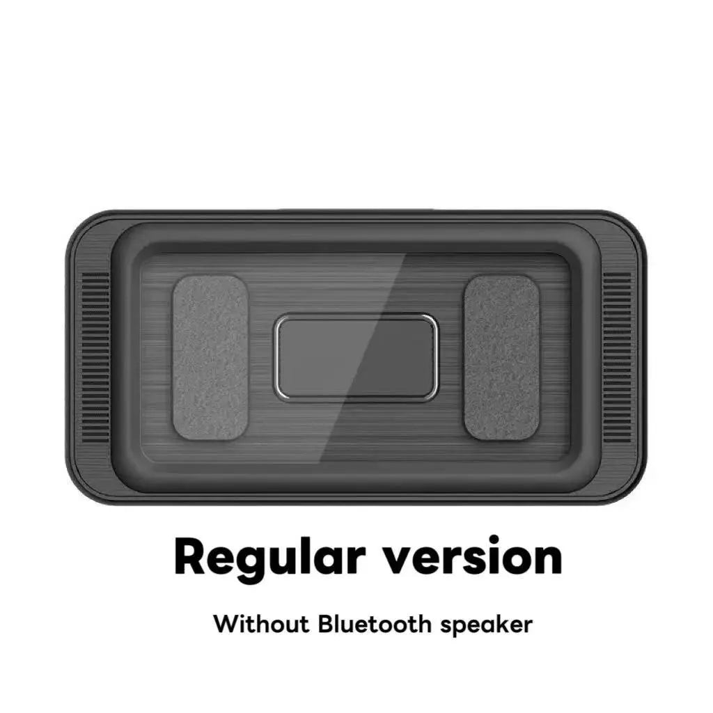 Waterproof Phone Holder Bluetooth Speaker 360°Rotation for Bathroom/Shower