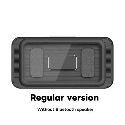 Waterproof Phone Holder Bluetooth Speaker 360°Rotation for Bathroom/Shower